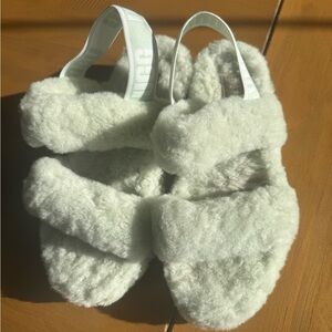 UGG Oh Yeah slides Light Green 7